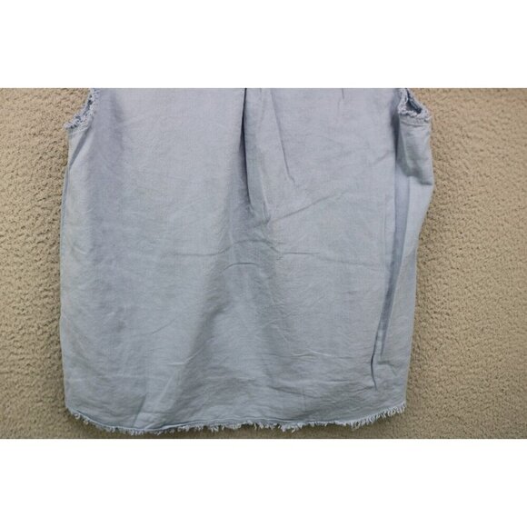 Umgee Sleeveless Fringed Top-Size Large-Boho-Minimalist-Laganlook - Picture 7 of 8